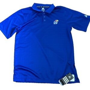 Adidas Men’s University Of Kansas Polo